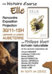 Rencontre, exposition, projections...Philippe Huet, Vincent Munier, Catherine Chaillou, Serge Nicolle....Aubeterre-sur-Dronne (Charente)